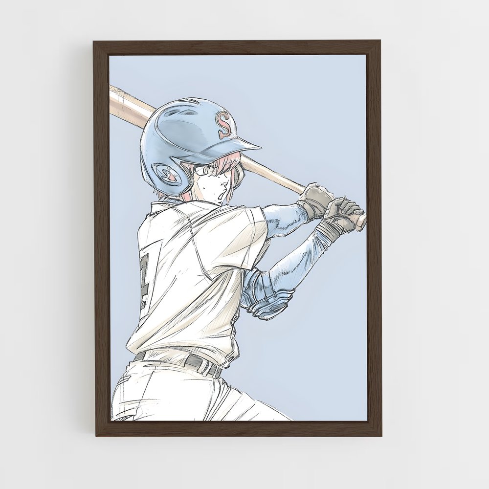 ap-ace of diamond-11 cadre Bois foncé