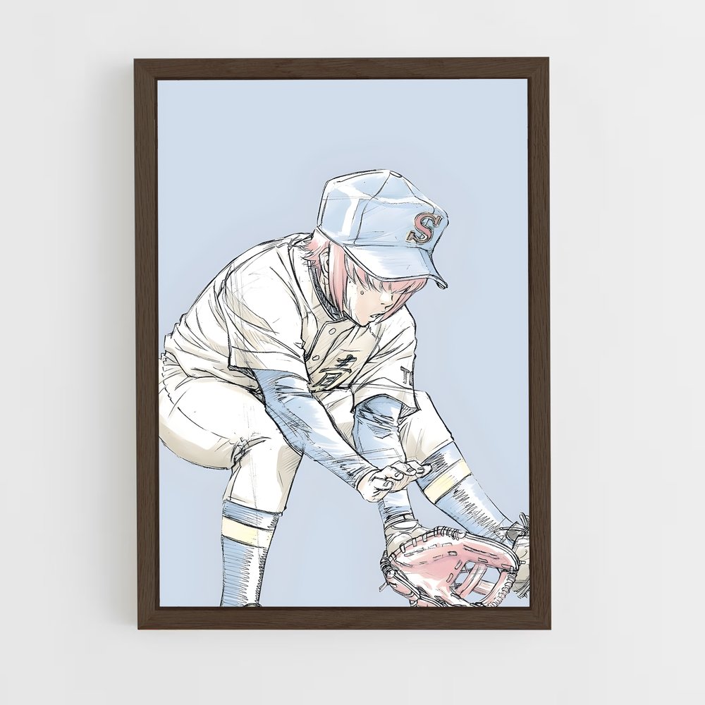 ap-ace of diamond-13 cadre Bois foncé