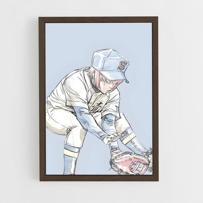ap-ace of diamond-13 cadre Bois foncé