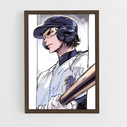 ap-ace of diamond-2 cadre Bois foncé