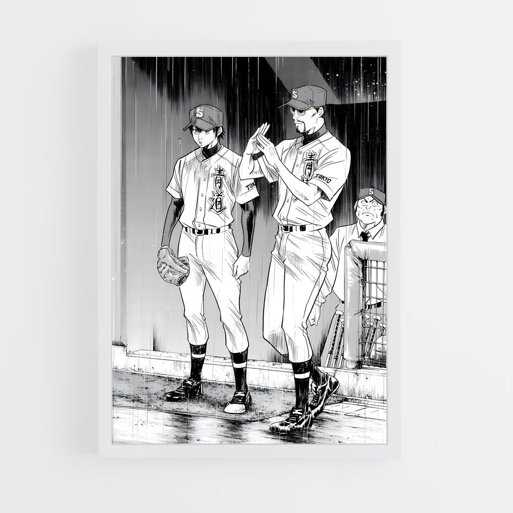 ap-ace of diamond-3 cadre Blanc