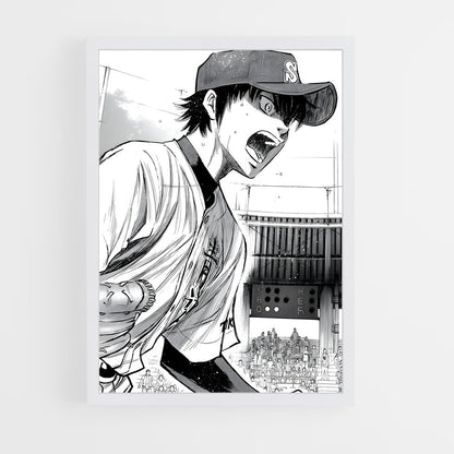ap-ace of diamond-5 cadre Blanc