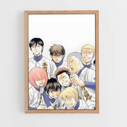 ap-ace of diamond-7 cadre Bois clair