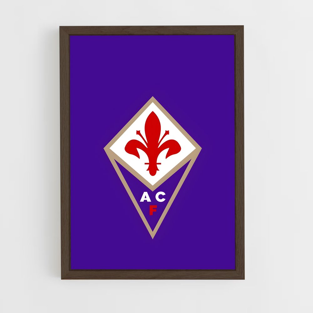 ap-acf fiorentina-1 cadre Bois foncé
