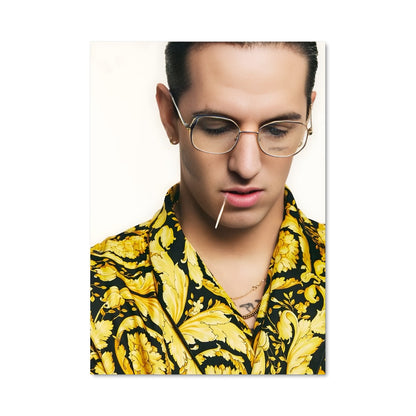 Poster Achille en Jaune