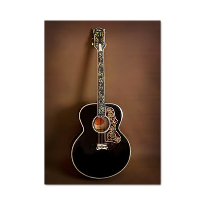 Poster Harmonie Noire et Or