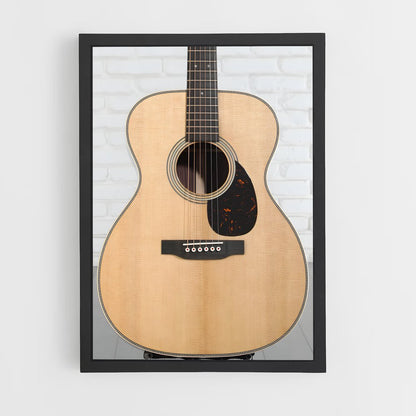 ap-acoustic guitar-10 cadre Noir
