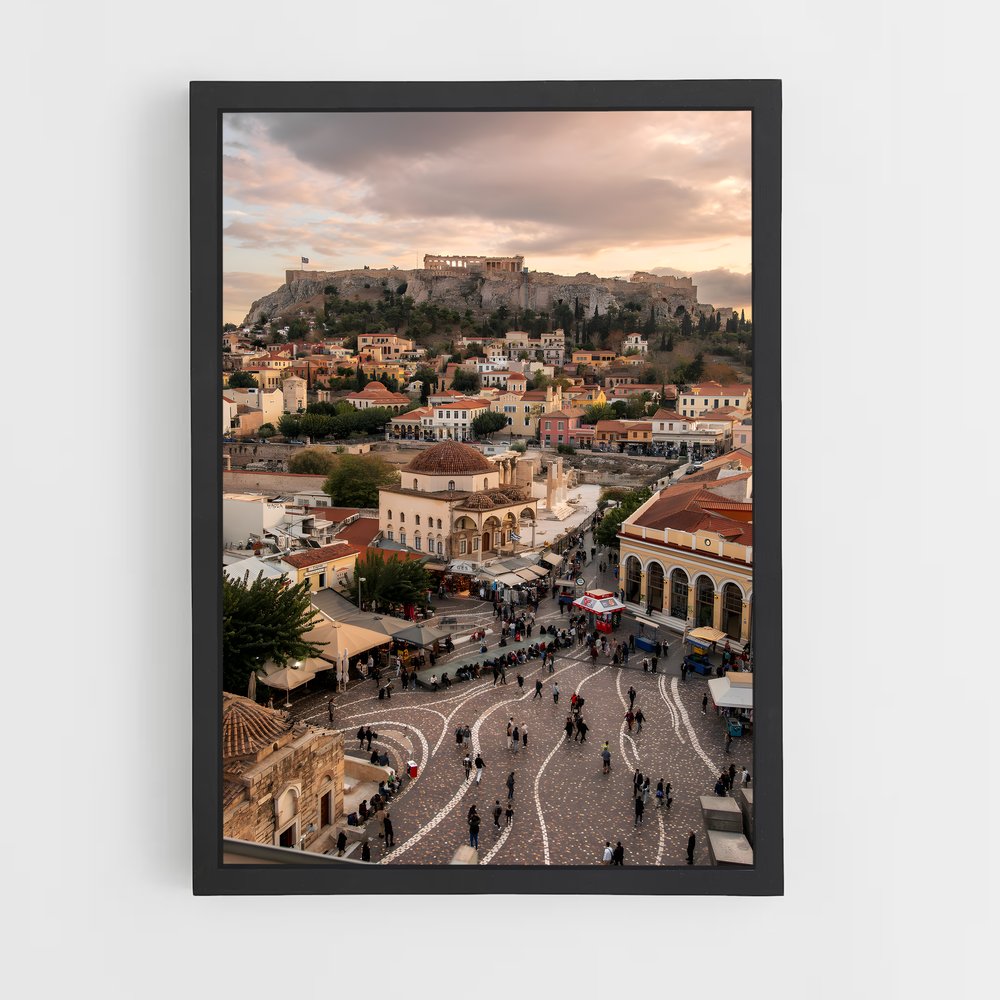 ap-acropolis athens-3 cadre Noir