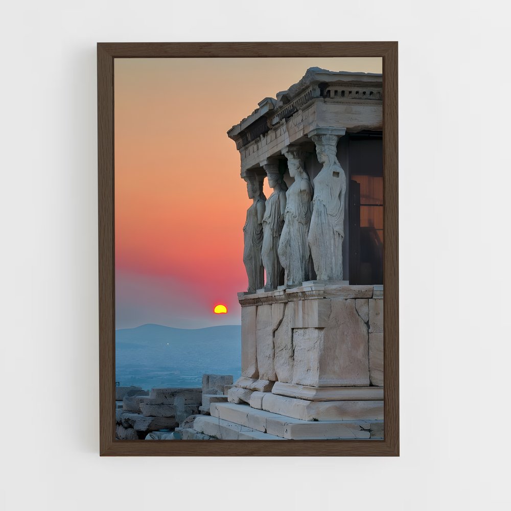 ap-acropolis athens-5 cadre Bois foncé