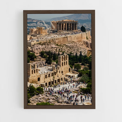 ap-acropolis athens-6 cadre Bois foncé