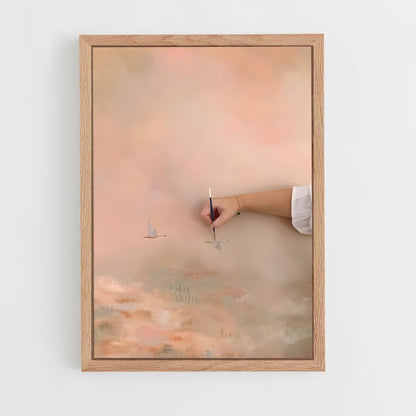 ap-acrylic-2 cadre Bois clair