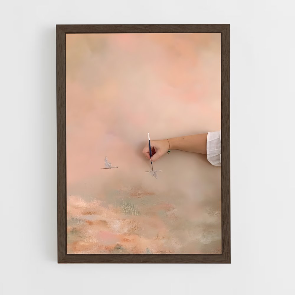 ap-acrylic-2 cadre Bois foncé