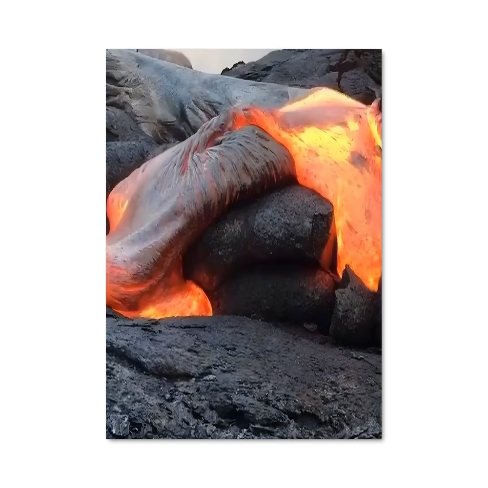 Active Volcano Poster – Aesthetic Posters