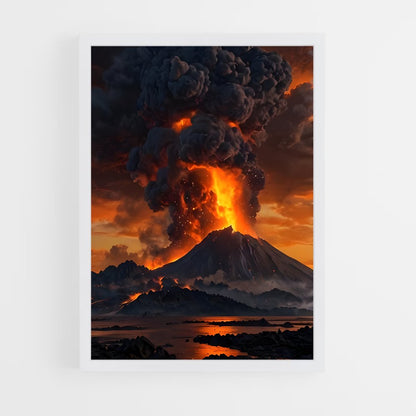 ap-active volcano-1 cadre Blanc