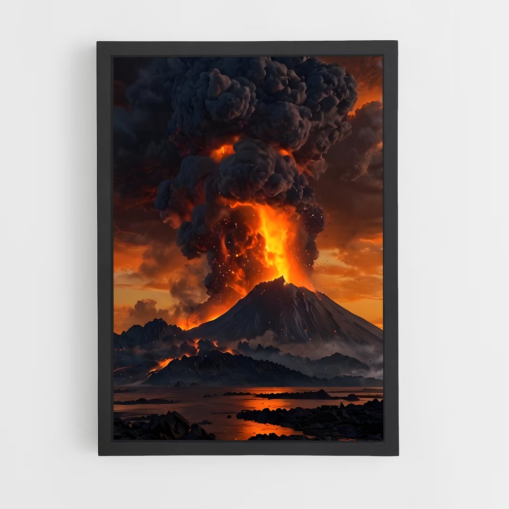 ap-active volcano-1 cadre Noir
