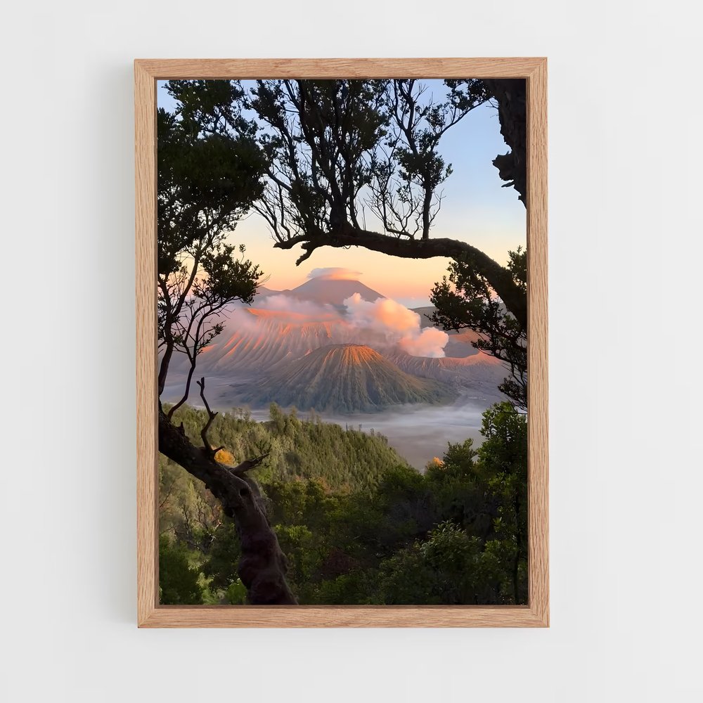 ap-active volcano-10 cadre Bois clair