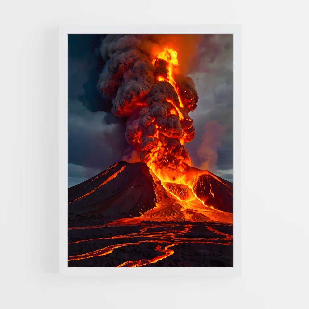 ap-active volcano-11 cadre Blanc