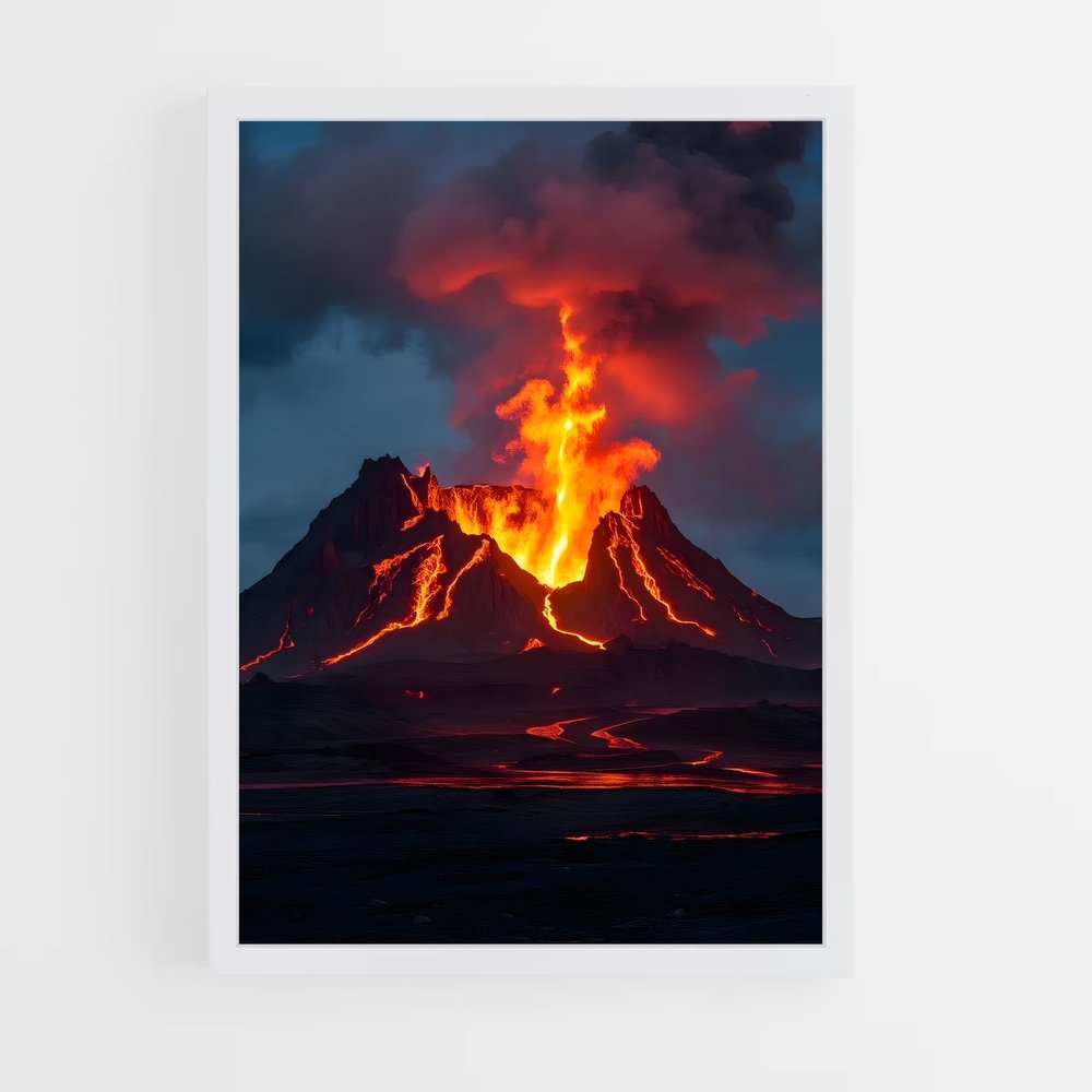ap-active volcano-12 cadre Blanc