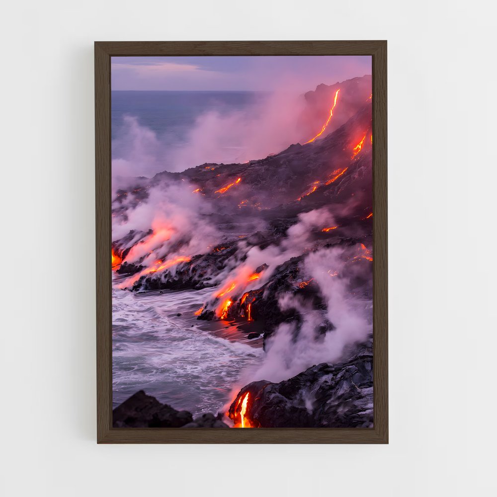 ap-active volcano-4 cadre Bois foncé