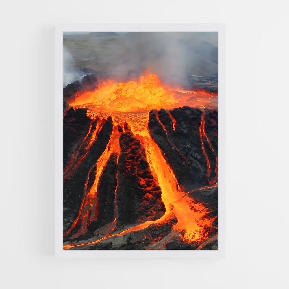 ap-active volcano-6 cadre Blanc