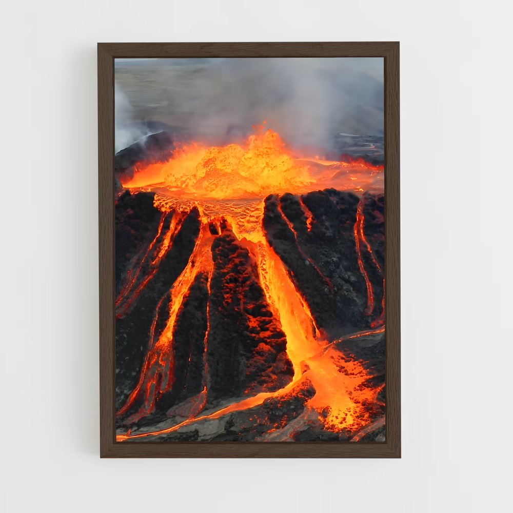 ap-active volcano-6 cadre Bois foncé