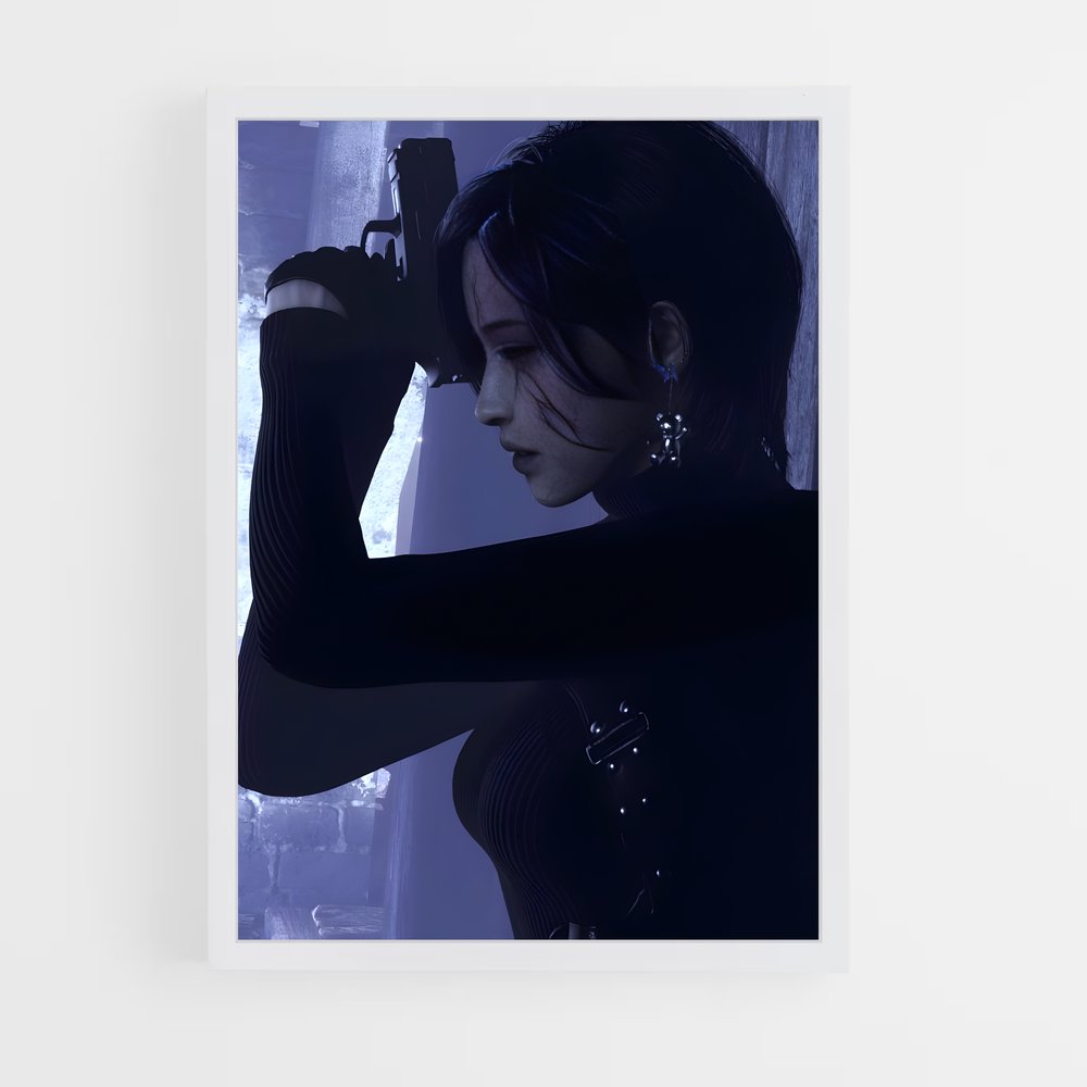 ap-ada wong-4 cadre Blanc