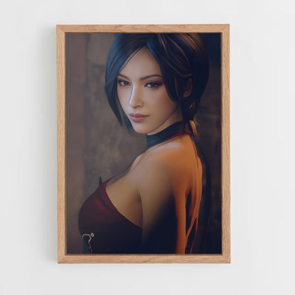ap-ada wong-5 cadre Bois clair