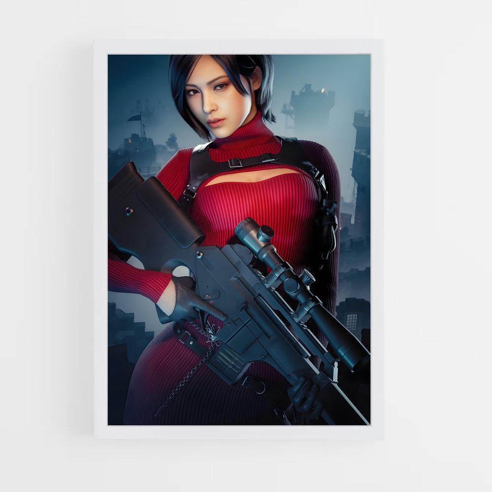 ap-ada wong-6 cadre Blanc