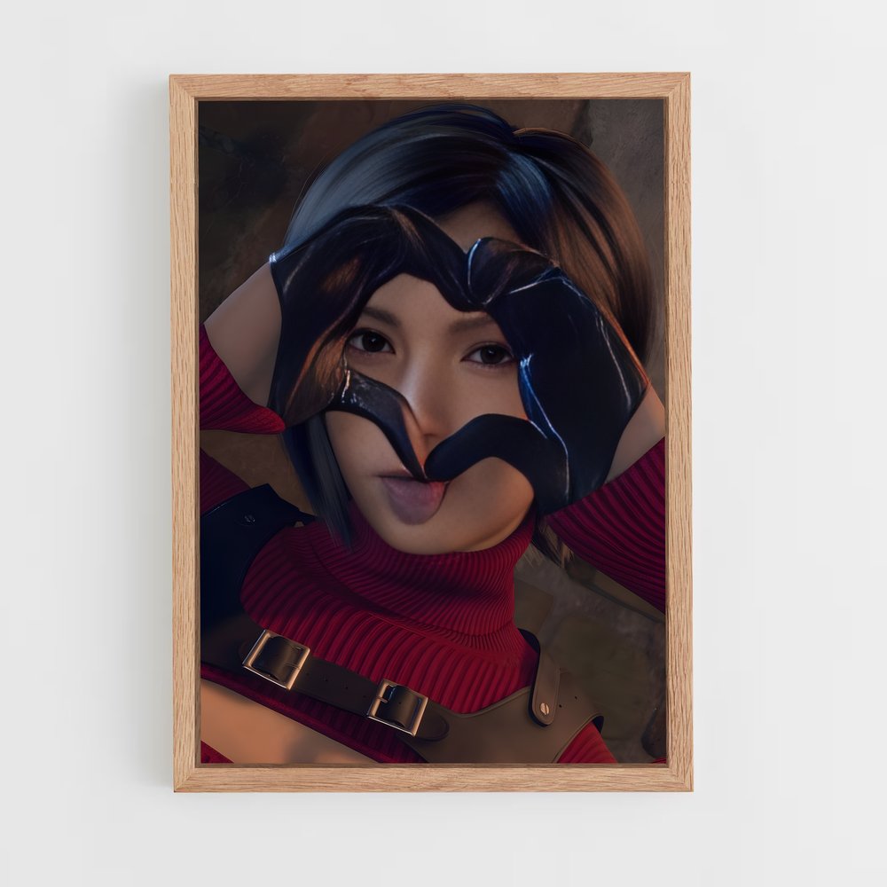 ap-ada wong-7 cadre Bois clair