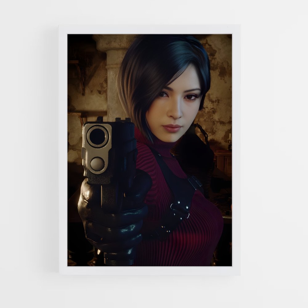 ap-ada wong-8 cadre Blanc