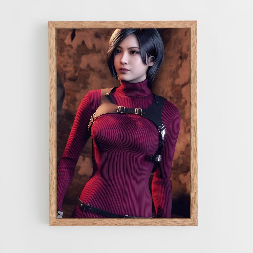 ap-ada wong-9 cadre Bois clair