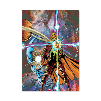 Poster Thor et Adam Warlock
