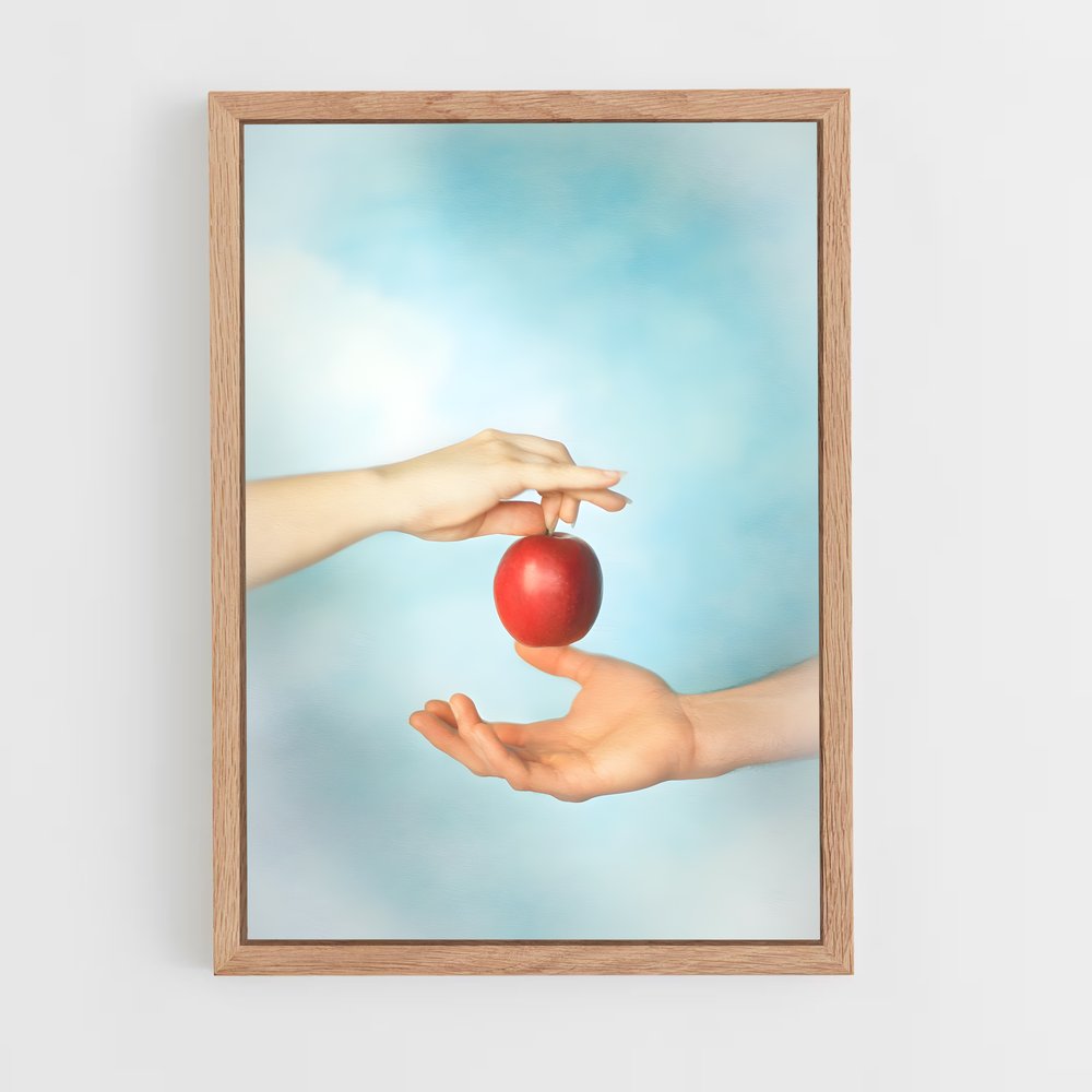 ap-adam and eve-2 cadre Bois clair