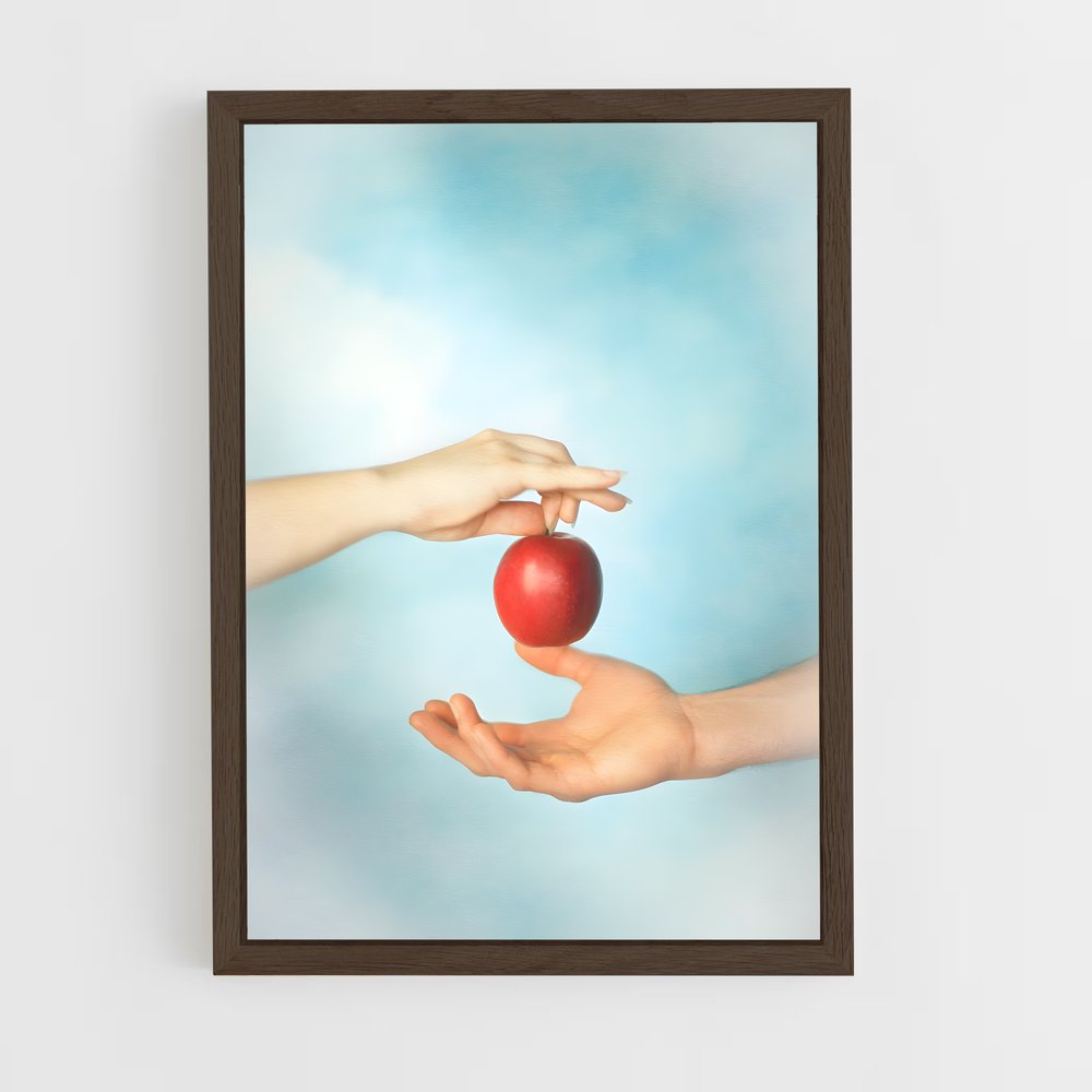 ap-adam and eve-2 cadre Bois foncé