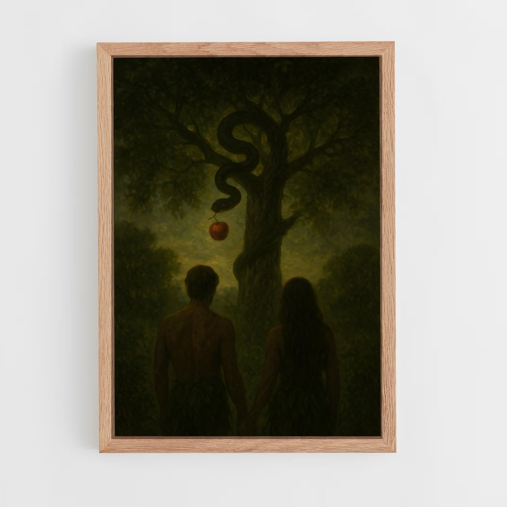 ap-adam and eve-3 cadre Bois clair