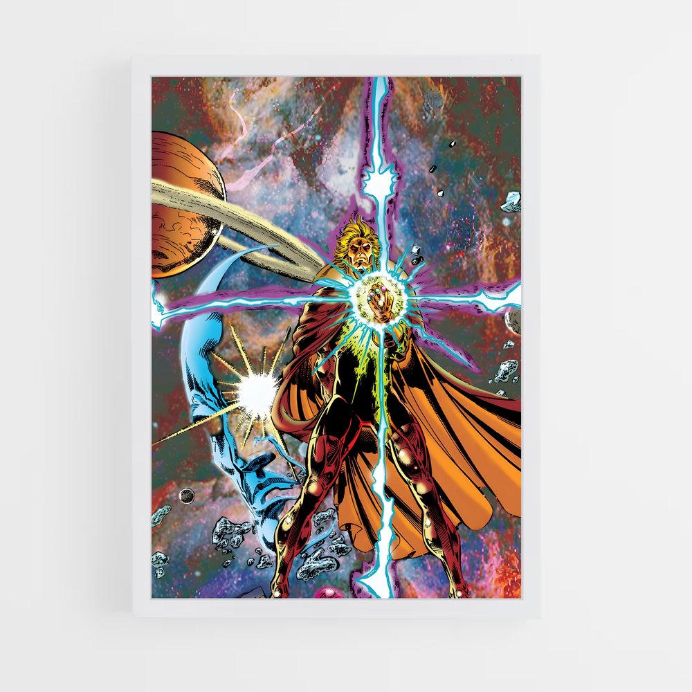 ap-adam warlock-3 cadre Blanc