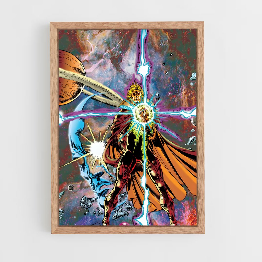 ap-adam warlock-3 cadre Bois clair