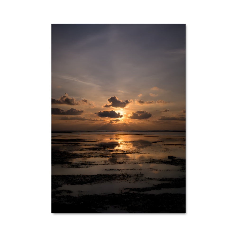 Poster Coucher de Soleil à Addu