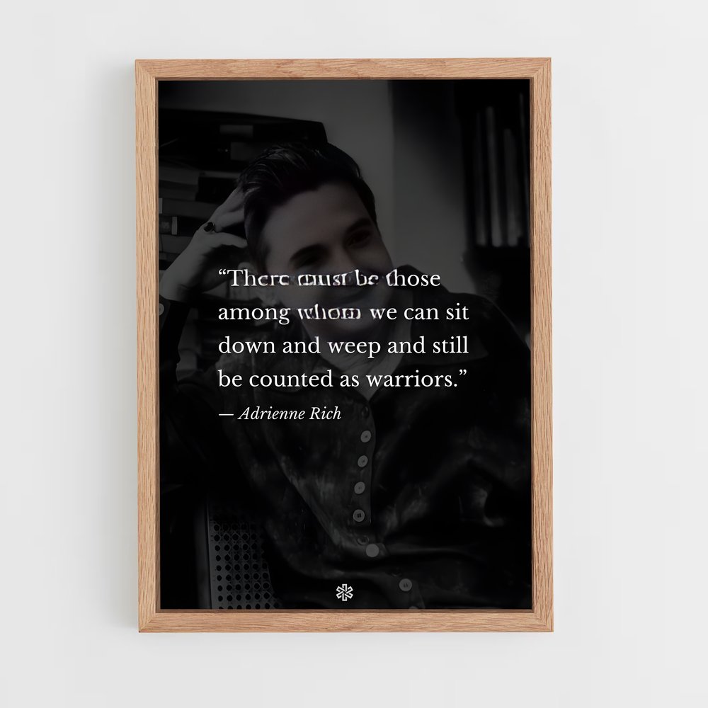 ap-adrienne rich-3 cadre Bois clair