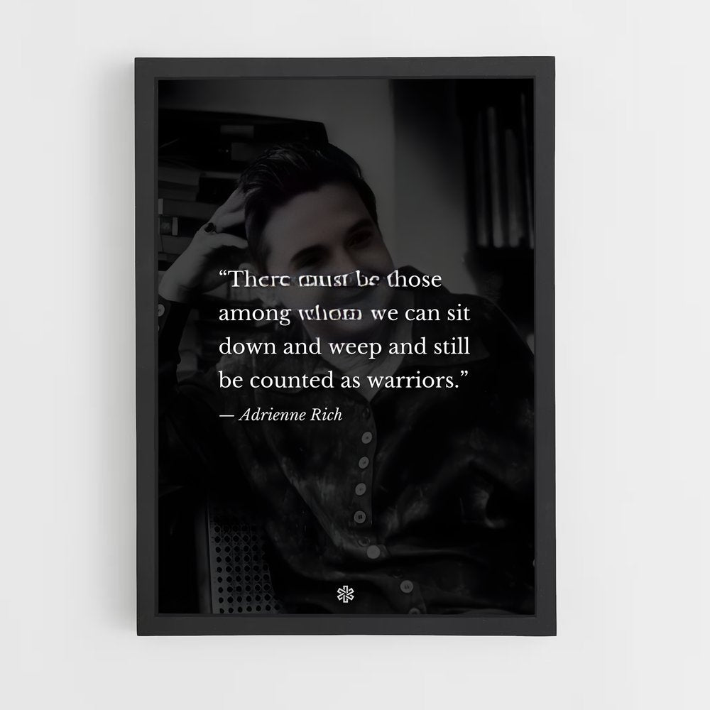 ap-adrienne rich-3 cadre Noir