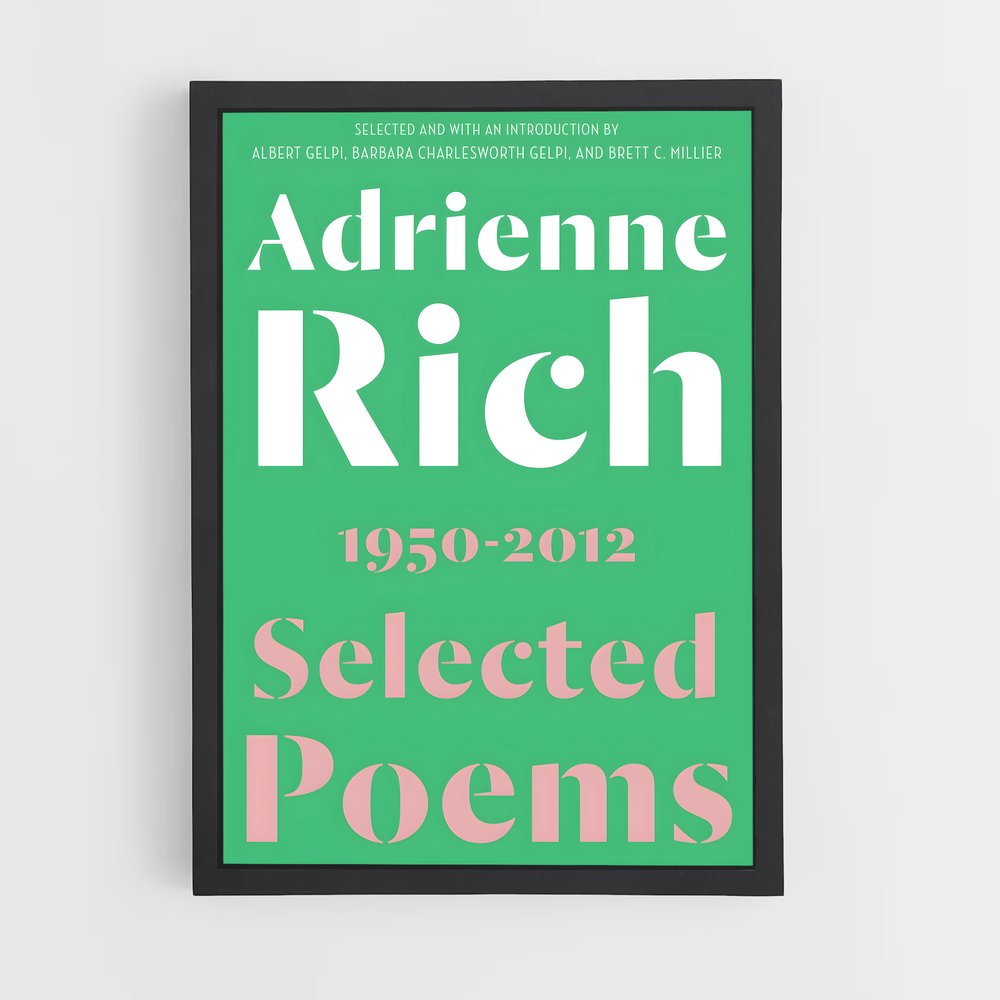 ap-adrienne rich-4 cadre Noir