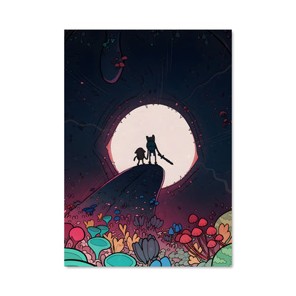 Poster Lune et Aventure