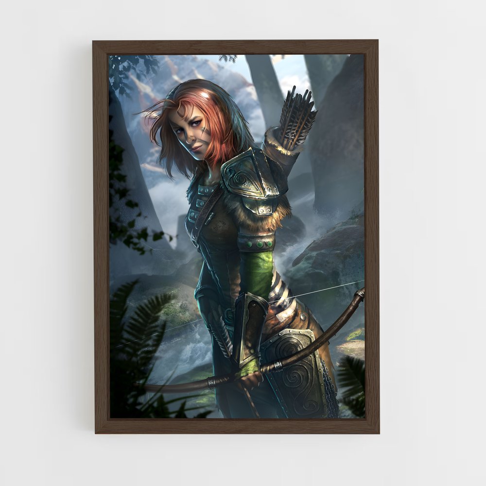 ap-aela the huntress-2 cadre Bois foncé