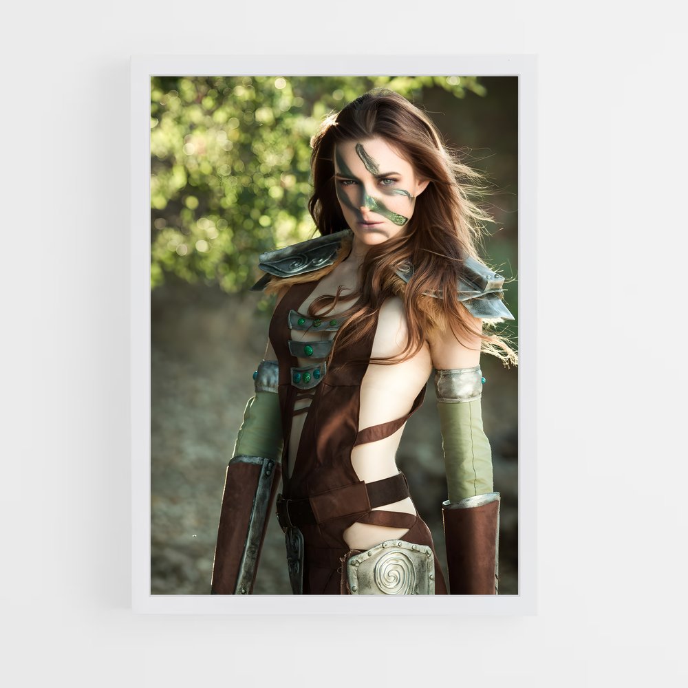 ap-aela the huntress-5 cadre Blanc