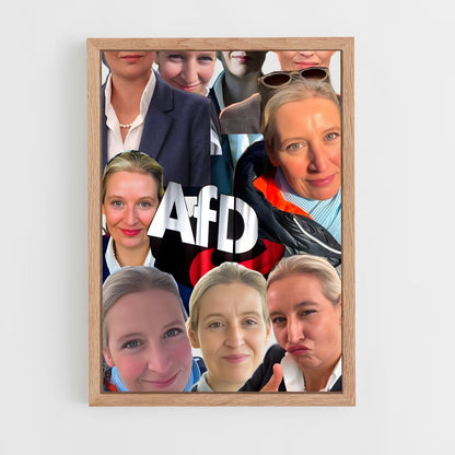 ap-afd germany-2 cadre Bois clair