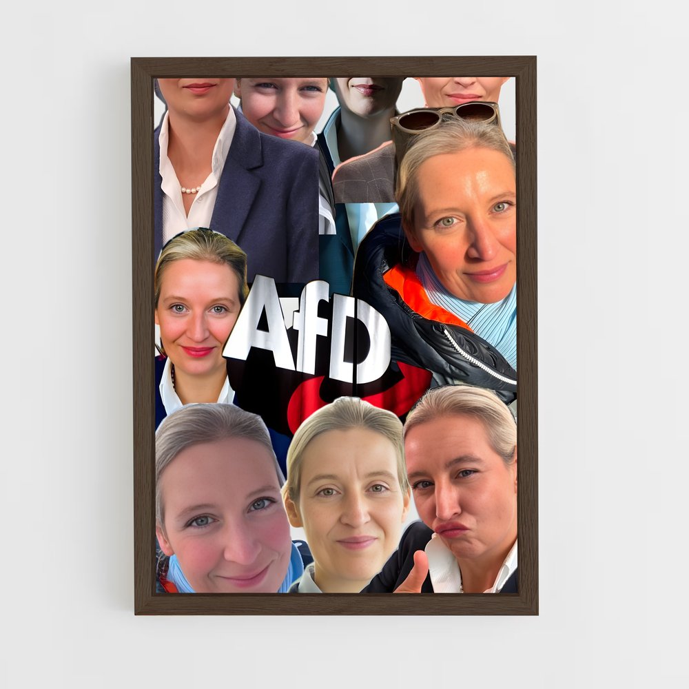 ap-afd germany-2 cadre Bois foncé