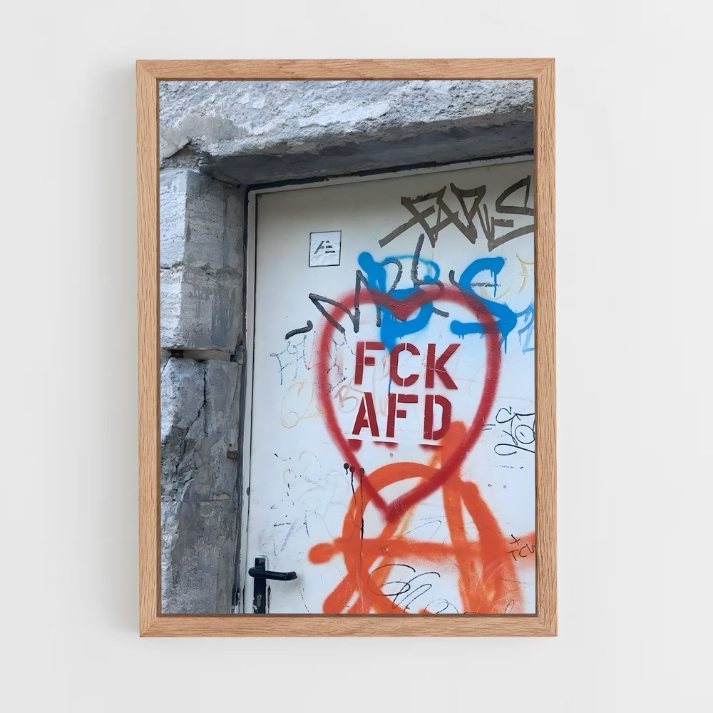 ap-afd germany-3 cadre Bois clair