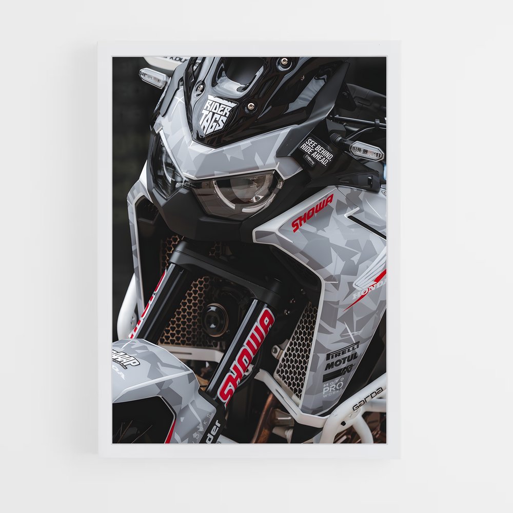 ap-africa twin crf1100l-2 cadre Blanc