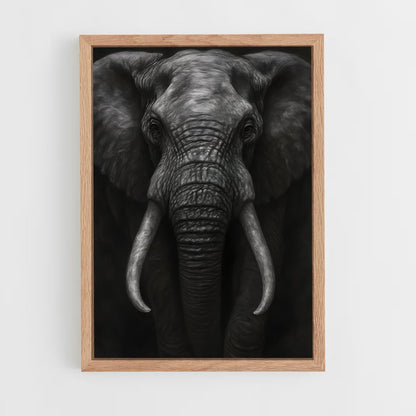 ap-african elephant-2 cadre Bois clair