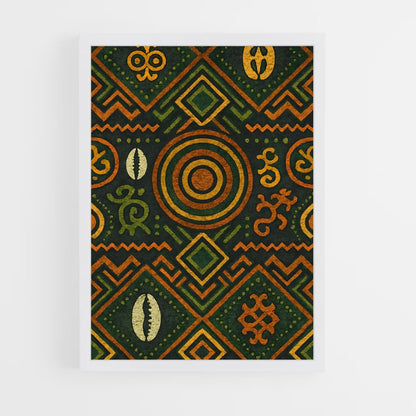 ap-african patterns-1 cadre Blanc
